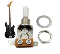 Sélecteur de micros de guitare - Interrupteur à voies 5,1 x 3,2 x 2 cm, levier antidérapant | Dispositif de commande de guitare électrique, commutation douce, performance de précision, Oui