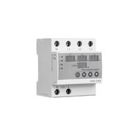 Sélecteur de Phase 63A 80A, protecteur de surveillance du courant de tension, Protection contre les surintensités, interrupteur de transfert automatique, ammètre(63A)