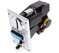 Sélecteur de Pièces Multi-devises CPU Programmable, Mécanisme Argenté | Installation Rapide, Validation Instantanée, Technologie Anti-fraude, pour Kiosques à Pièces et Machines à Jouets