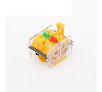 Sélecteur de sélecteur d'auto-verrouillage l'interrupteur 22 mm 1NO1NC 2/3 Postes Interrupteurs rotatifs Dpst 4 Vis 1 0a400v Interrupteur SUR/Off rouge vert(Nonc,2 Positions 1NO1NC)