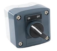 Sélecteur de Station de boîte, bouton de commutation rotatif, poignée Standard à 2 positions, SAL LA68H XALD132 D134(2 fixed position,2NC)