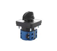 Sélecteur de tension à came rotative, commutateur de voltmètre, 2 pôles, 8 vis, 4 positions, SZW26/LW26-20 YH2.2, 20 A, 1 pièce(20A YH2.2 48X48mm)