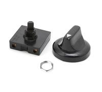 Sélecteur de ventilateur à 4 positions et 3 vitesses, régulateur rotatif avec bouton 13 A, 120 V-250 V