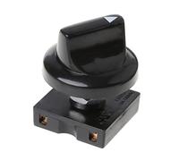 Sélecteur de ventilateur commutateur rotatif | commutateur rotatif 1, 22 x 1, 22 x, 73 pouces ventilateur 4 positions 3 vitesses régulateur de rotation à 45 ° avec bouton pour four élec