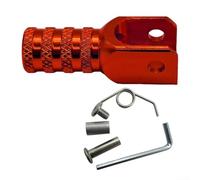 Sélecteur de Vitesse pour Moto en Alliage Léger - Embout Pédale de Changement pour robuste pour Cross Hors-Piste Installation pour facile(red)