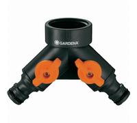 Sélecteur GARDENA 2 circuits d'arrosage - Filetage 33.3mm - 940-26