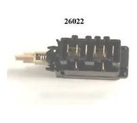 Selecteur marche arret 6 + 2 contacts pour lave linge faure G