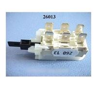 Selecteur marche arret 6 contacts pour lave linge whirlpool - 26013 G