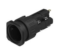 Sélecteur momentané à 2 positions 52-132.0252, commutateur rotatif à montage sur panneau de commande industriel 2NO 2NC