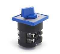 Sélecteur rotatif à 3 positions, 2 pôles, 4 vis, contacts argentés, commande à verrouillage, commutateur à came inverseur LW5D-16/D0401.2L16A