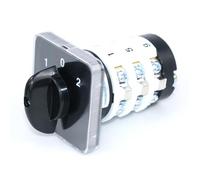 Sélecteur rotatif à cames SZL9-20/3 20A ON-OFF-ON triphasé avec interrupteurs de fin de course