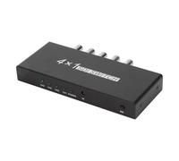 Sélecteur SDI 4x1 1080P HDMI, Commutateur de Vidéo avec Télécommande, Aluminium, 170x88mm