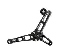 Sélecteur Vitesse Gear Shifter en Métal Levier de changement de vitesse avant en aluminium pour moto, compatible avec Harley Sportster XL883 XL1200C 1200 Roadster Manette Levier de Changement(Chrome)