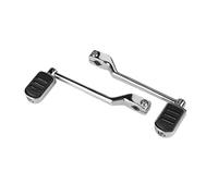 Sélecteur Vitesse Gear Shifter en Métal Leviers de changement de vitesse avant et arrière pour moto, avec repose-pieds, pour Harley Davidson 1986-2017 FL Softail 1988 Manette Levier de Changement