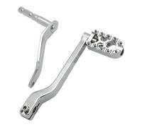 Sélecteur Vitesse Gear Shifter en Métal Pédale de changement de vitesse avant CNC pour Harley Softail Heritage Breakout 114 Street Fat Bob Fat Boy Low Rider Manette Levier de Changement(Chrome)
