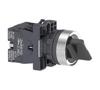 Sélecteur XA2ED25 - Ø22 - poignée standard - 2 positions - 1NO+1NC