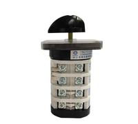 Sélecteur YMZ12-32/4 Démarreur étoile/triangle Conversion électrique Interrupteur à came rotatif 32 A 4 pôles 3 positions Contacts argentés