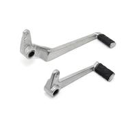 Sélecteurs De Vitesse pour Monster 696 796 1100/S Levier Vitesse Frein À Pied Arrière Pédale Droite Accessoires Moto Embrayage Levier Vitesse Tige Gauche(1 Set Black)