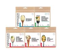 Sélection - 5 repas lyophilisés - Voyager