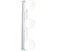 Paulmann Applique murale Gove 71063 – IP44 G9 230V 3x20W gradable Chrome satiné
