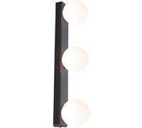 Paulmann 71070 Appliques Selection Bathroom Gove IP44 G9 230 V max. 3x20W gradable Noir mat, Satin luminaire de salle de bain