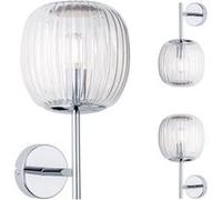 Selection Bathroom Applique Ruya IP44 E14 230V max. 20W gradable Verre, Chrome Verre#Chrome G