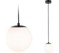Selection Bathroom Luminaire en suspension LED Gove IP44 3000K 900lm 9W Noir mat#Satiné Noir mat#Satiné G