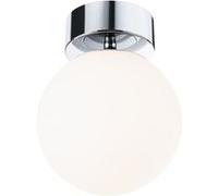Selection Bathroom Plafonnier LED Gove IP44 3000K 900lm 230V 9W Chrome#Satiné Chrome#Satiné G