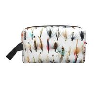 Sélection de Mouches Traditionnelles pour la pêche à la Truite, Trousse de Maquillage de Voyage Grande capacité pour Femme