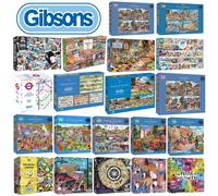 Sélection De Puzzles En Bois Gibsons Qualité 500 Et 1000 Pièces Neuf