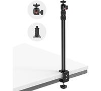 Selection Desk Mount Camera Table Mount with 1/4"" Ball Head, Adjustable Lighting Bracket from 13"" to 35.4"" (33cm-90cm), C-Table Clamp - 3488