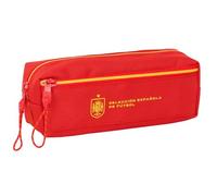 Sélection espagnole de Football - Trousse Triple Petite, Trousse pour Enfant, idéale pour Les Enfants d'âge Scolaire, Confortable et Polyvalente, qualité et résistance, 22 x 6 x 8,5 cm
