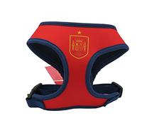 Sélection espagnole - Harnais pour Chien, Accessoires pour Animaux, Collier, Taille M, Rouge, Rouge, Produit Officiel (CyP Brands)