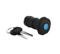 SELECTION P2R (Motoris) Bouchon d'essence Cyclo Compatible avec Motocyclette - Cap de carburant de motocyclette - Diamtre 28mm - pousser - Mtal - Couleur naturelle