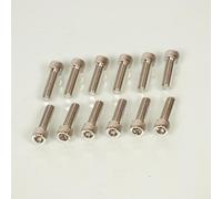 SELECTION P2R (Motorisé) Vis CHC 6 pans Creux m7 x 25 mm Chrome (Sachet de 12 Pieces)