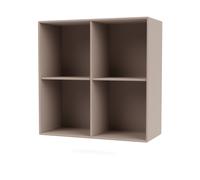 Montana Étagère SHOW 69.6x69.6 cm avec rail de suspension Mushroom
