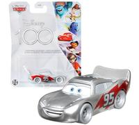 Sélection Véhicules Cars | Édition 100 Ans de Disney | Cast 1:55 Voitures | Mattel, DXV29N Cars 3 Single:Lightning McQueen