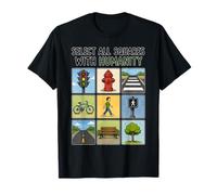 Sélectionnez Tous Les carrés avec l'humanité Funny Meme I'm Human T-Shirt