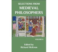 Selections from Medieval Philosophers (Vol. 2)