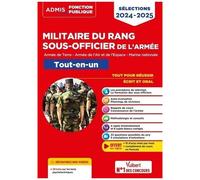 Sélections Militaire Du Rang - Sous-Officier De L'armée - Tout-En-Un - Armée De Terre, Armée De L'air Et De L'espace, Marine Nationale