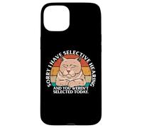Selective Hearing Not Listening Not Selected I Don't Listen Coque pour iPhone 15 Plus