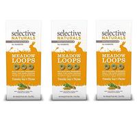 Selective Naturals Meadow Loops Timothy Hay & Thyme For Rabbits 2.8-Oz - 3 Pack