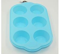 Selecto Bake 6 moules en silicone grand modèle pour petit pain/muffins anti-adhésifs