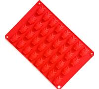 Selecto Bake Moule à bonbons en silicone en forme de mini hiboux à 32 cavités pour faire des desserts pour gâteau d'anniversaire, moule de cuisine 3D au chocolat