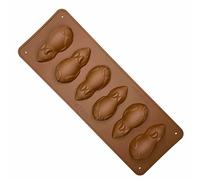 Selecto Bake Moule à chocolat en forme de souris en silicone anti-adhésif et réutilisable pour gelée, crayons, gélatine, décoration de gâteau, savon, résine Y