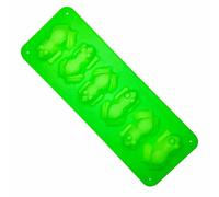 Selecto Bake Moules à chocolat en silicone en forme de grenouille - Anti-adhésif - Réutilisable - Pour gelée, crayons, gélatine, décoration de gâteau, savon, résine