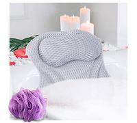 SelectSoma Coussins de bain pour soutien du cou et du dos - Oreiller de bain pour baignoire - Oreiller de baignoire pour appuie-tête - Oreiller de spa pour baignoire et jacuzzi - Accessoires de
