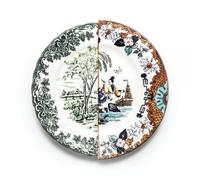 Sélectti Plat Plat En Porcelaine Diam. CM. 27,5 Hybrid Ipazia 09722