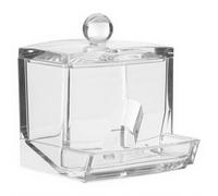 Selena Distributeur de cotons-tiges en acrylique