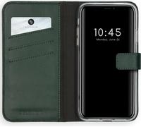 Selencia Bibliothèque en cuir véritable pour iPhone 11 - Vert